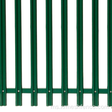PVC plastik tali pinggang hijau plastik pagar palisade plastik